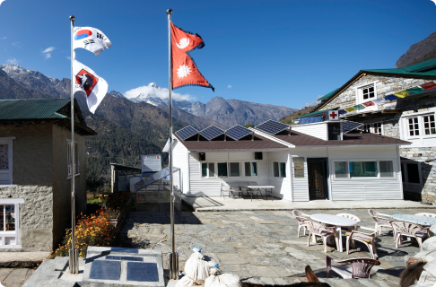 블랙야크 후원 네팔 하얀병원 개원